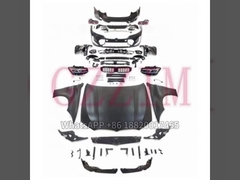 BMW 5 Series Upgrade naar M5 auto Body kit Voorste Achterste Bumper Grille Hood Fender Side Roek