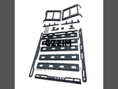 Achterste dakstuk Auto-accessoires Aluminium dakrek voor Jeep Wrangler JK JL