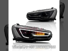 Autoonderdelen ABS Plastic LED Front Light Onderdelen Hoofdlamp Voor Mitsubishi Lancer 2008-2018