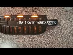 Hoogwaardige auto grille fabriek plastic voorgril met led voor ford ranger 2022