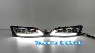 Hyundai Tucson Mistlampen DRL Upgrade 2016-2018