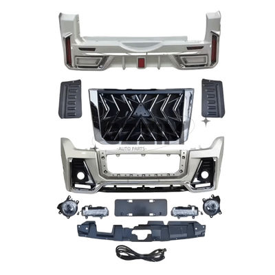 2015-2018 Mitsubishi Pajero V93 V97 Upgrade To V98 Body Kit Facelift Bumper