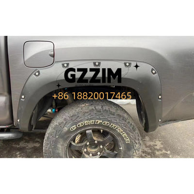 Zwarte kunststof auto wielen Fender Flares Toyota Tacoma 2016-2022 Wiel Wyebrow