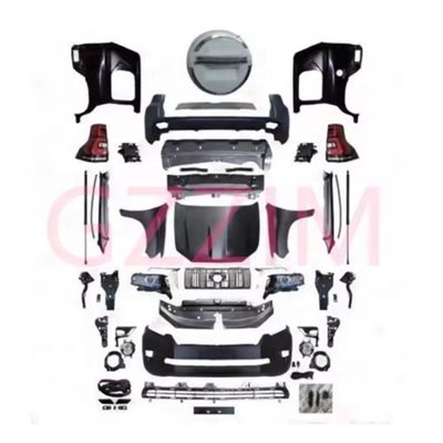 Prado body kit voorste achterste bumper koplamp grille voor FJ120 2003-2009 tot FJ150 2018