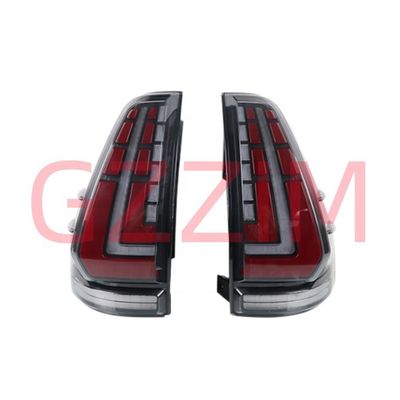 Prado 2003-2009 Auto LED achterlicht Zwart Geel Toyota LED achterlicht Type 1