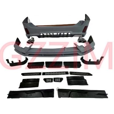 Auto bodykit voor- en achterbumper lip voor Toyota Alphard 2015-2018