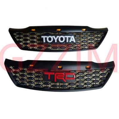 ABS Plastic Zwarte Voorbumper Grille Fortuner 2012 Auto Grille Met Brief