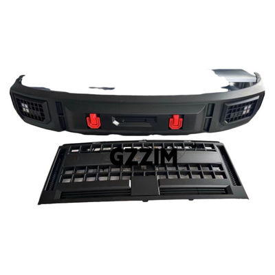 Car Body Kit Mitsubishi Triton 2024 Front Bumper Guard Met Raster Plastic Met Zwart