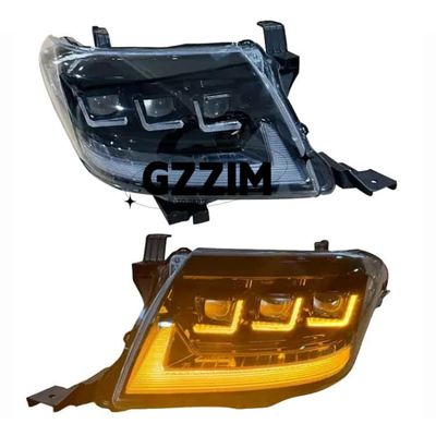 Toyota VIGO Hilux 2012-2014 LED koplamp Assemblage Nieuwe conditie 4 lenzen Voorlichten met daglicht