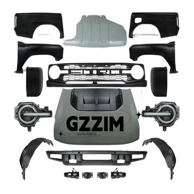 Auto Upgrade Parts Front & Rear Body Kit Conversion Kit Voor Ford Ranger Wijziging naar Brounce