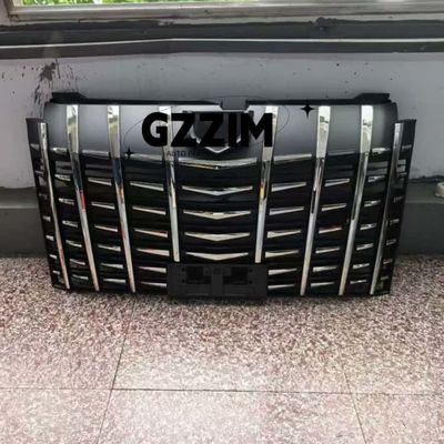 Modified Car Front Bumper Grille Auto Grille With Light Car Grilles for Toyota Hiace 2019
