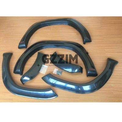 Plastic Black / White Car Fender Flare For Toyota Rocco Wheel Fender Flares