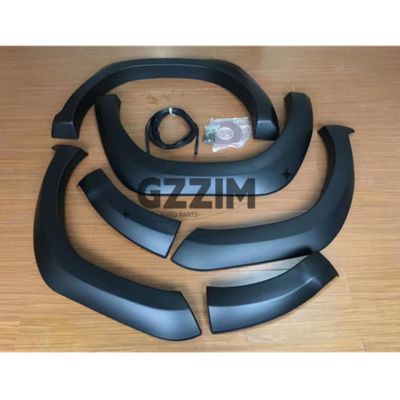 Plastic Black / White Car Fender Flare For Toyota Rocco Wheel Fender Flares