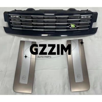Modified Car Front Bumper Grille Auto Grille With Light Car Grilles For 2023 vogue SV