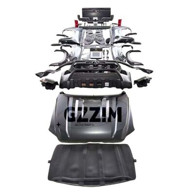 Plastic Front Rear Bumper Grille Full Sets Bodykit Parts For Toyota Tocoma 2005-2022 upgrade 2025 body kit